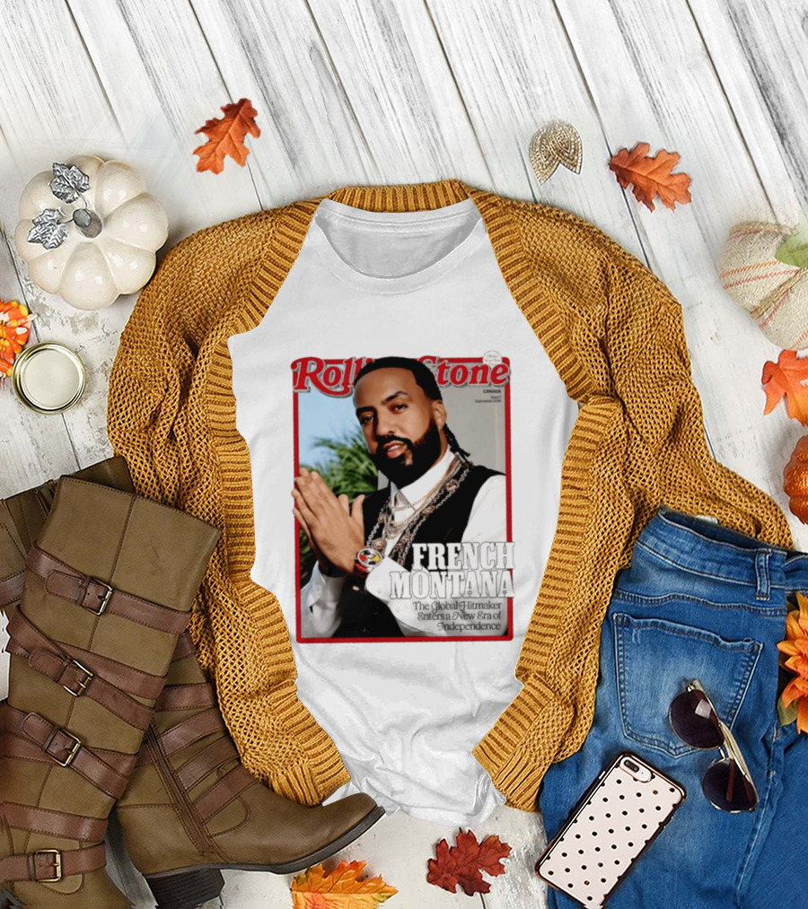 Rolling Stone Canada September 2026 French Montana Global Hitmaker New Era Of Independence T-Shirt