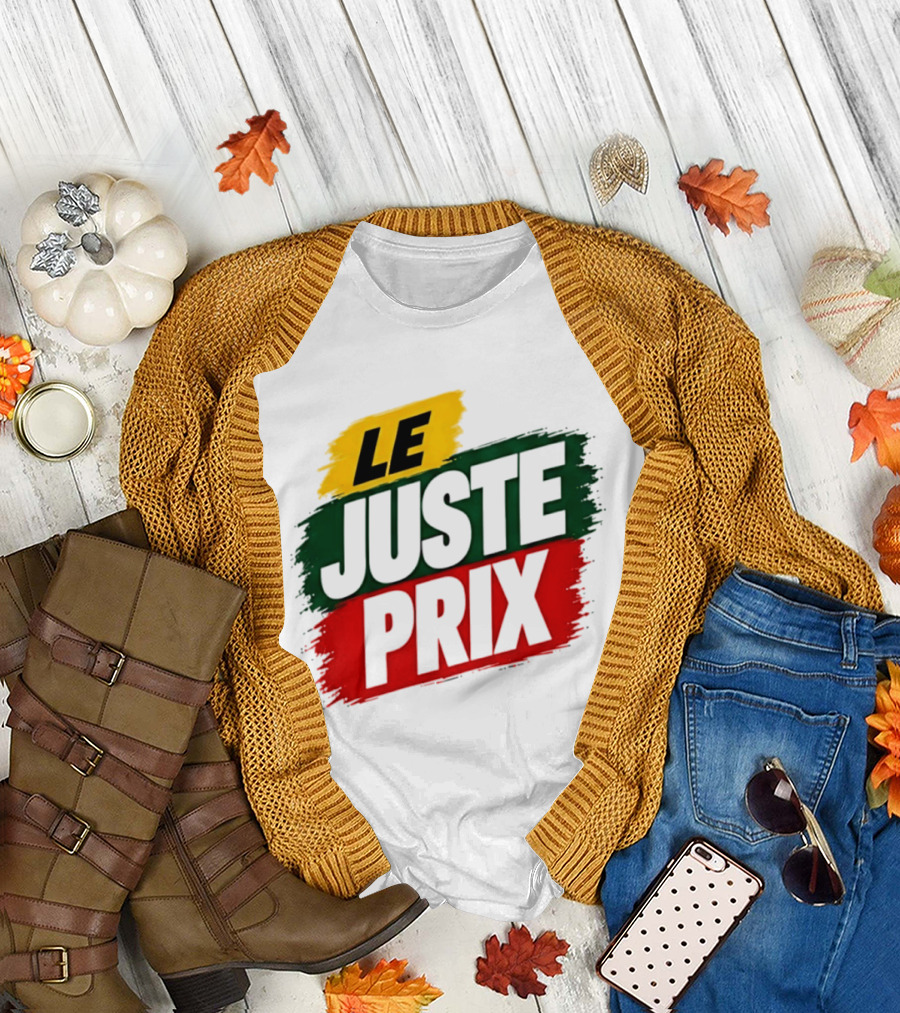Le Juste Prix The Price Is Right Game Show T-Shirt