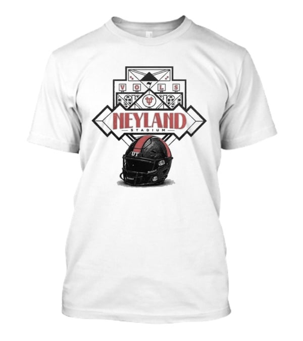 Tennessee Volunteers Neyland Stadium Legacy 2026 Helmet T-Shirt
