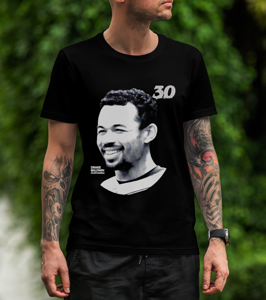 Drake Baldwin 30 Atlanta Braves MLB 2026 Lineage Series T-Shirt