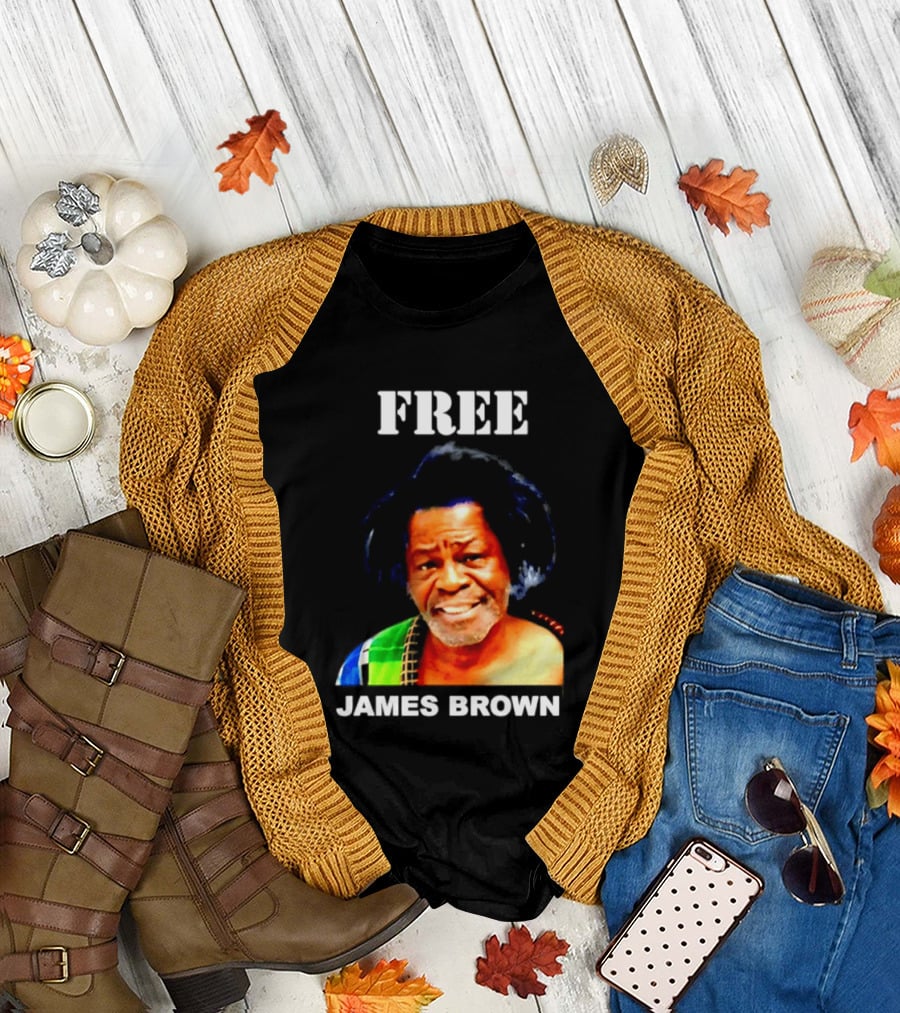 FREE James Brown Godfather Of Soul Funk T-Shirt