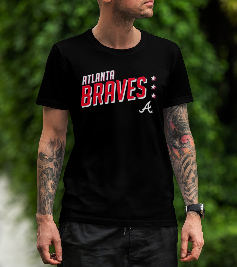 Atlanta Braves Darius Rucker Americana Stars T-Shirt