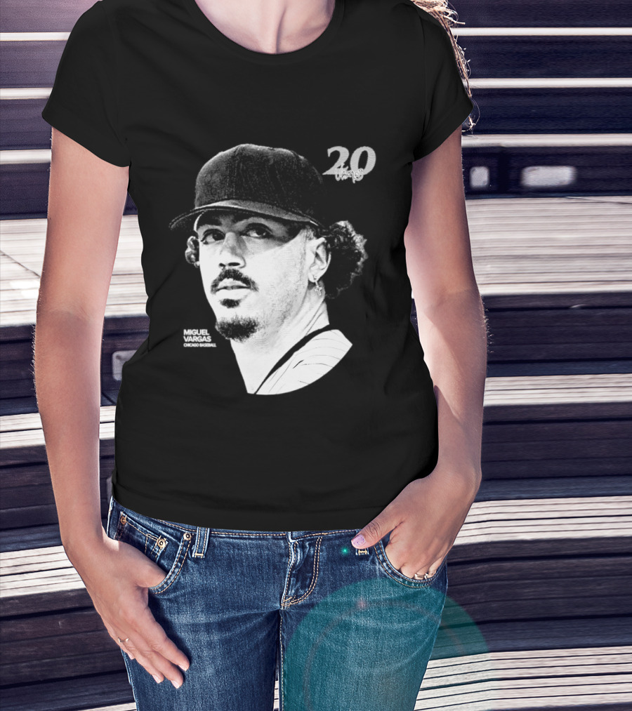 Miguel Vargas 20 Chicago White Sox MLB 2026 Lineage Series T-Shirt