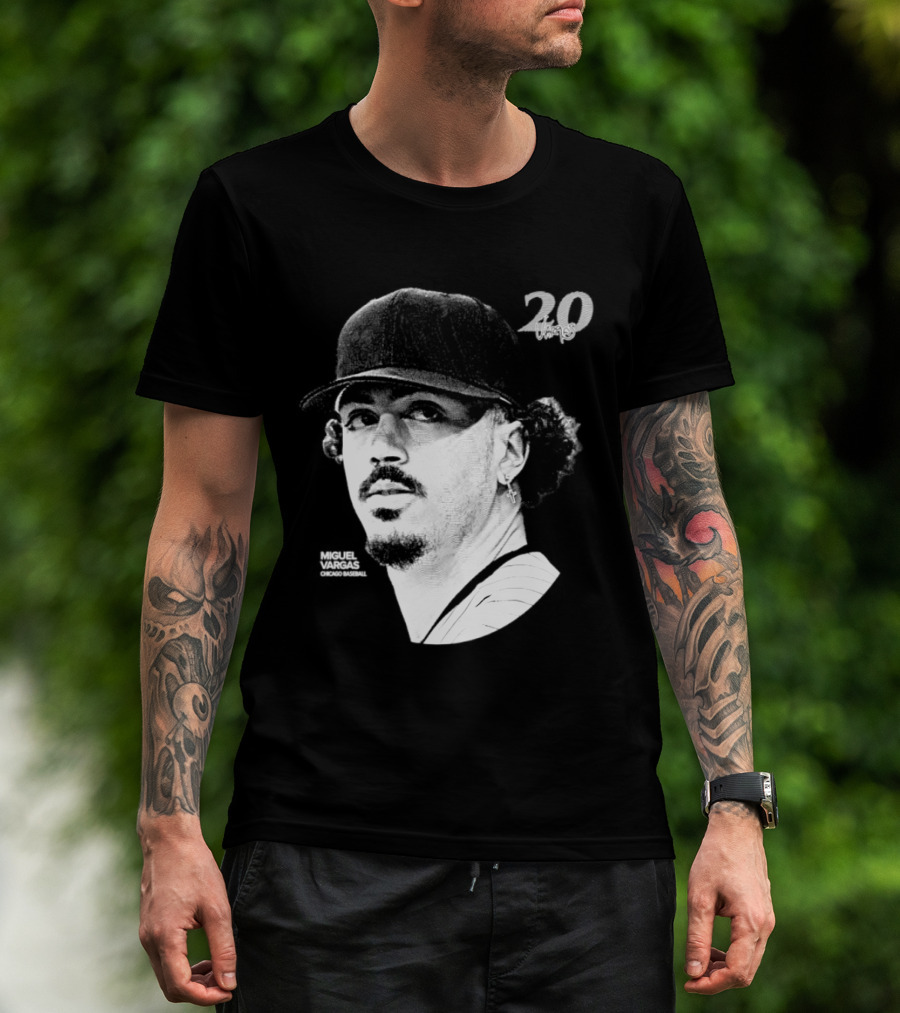 Miguel Vargas 20 Chicago White Sox MLB 2026 Lineage Series T-Shirt