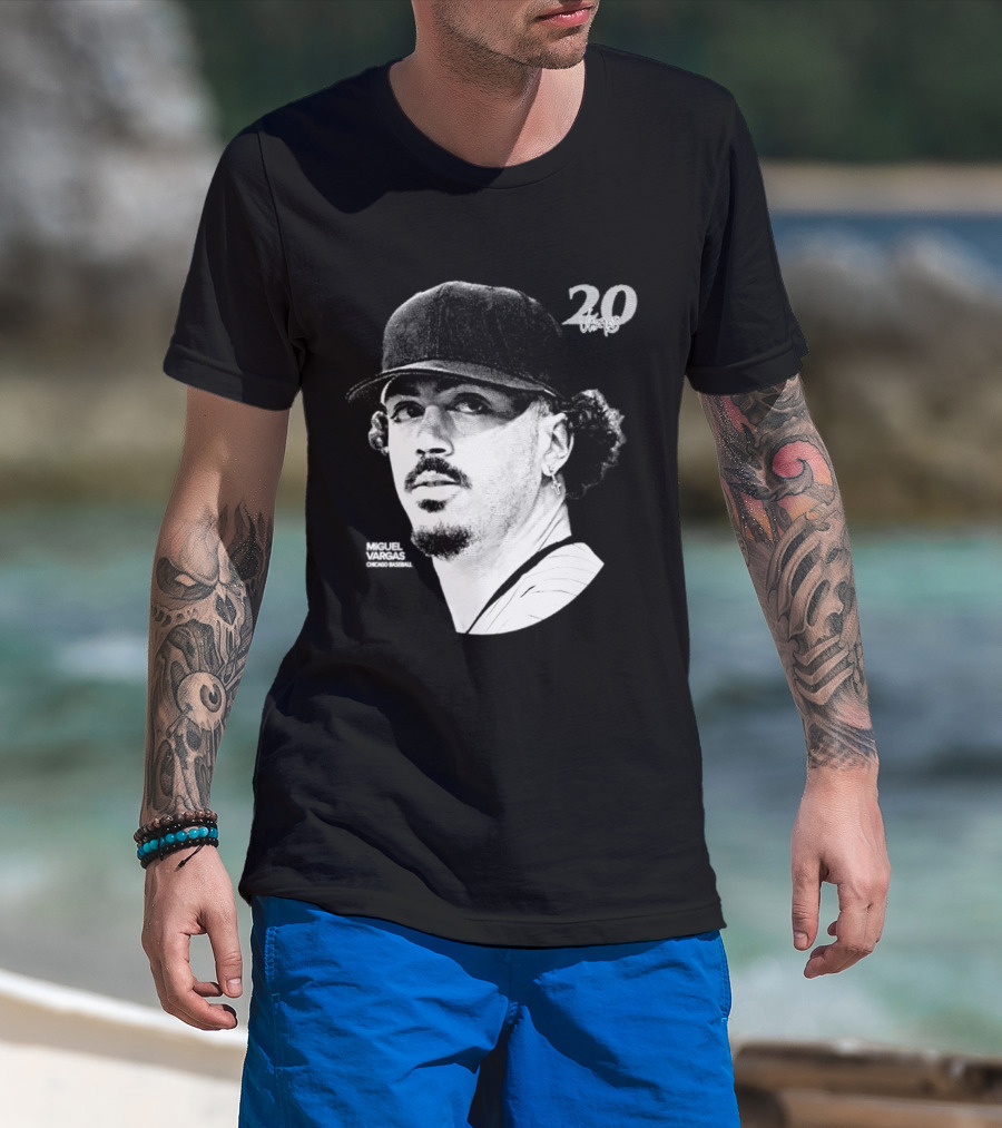 Miguel Vargas 20 Chicago White Sox MLB 2026 Lineage Series T-Shirt