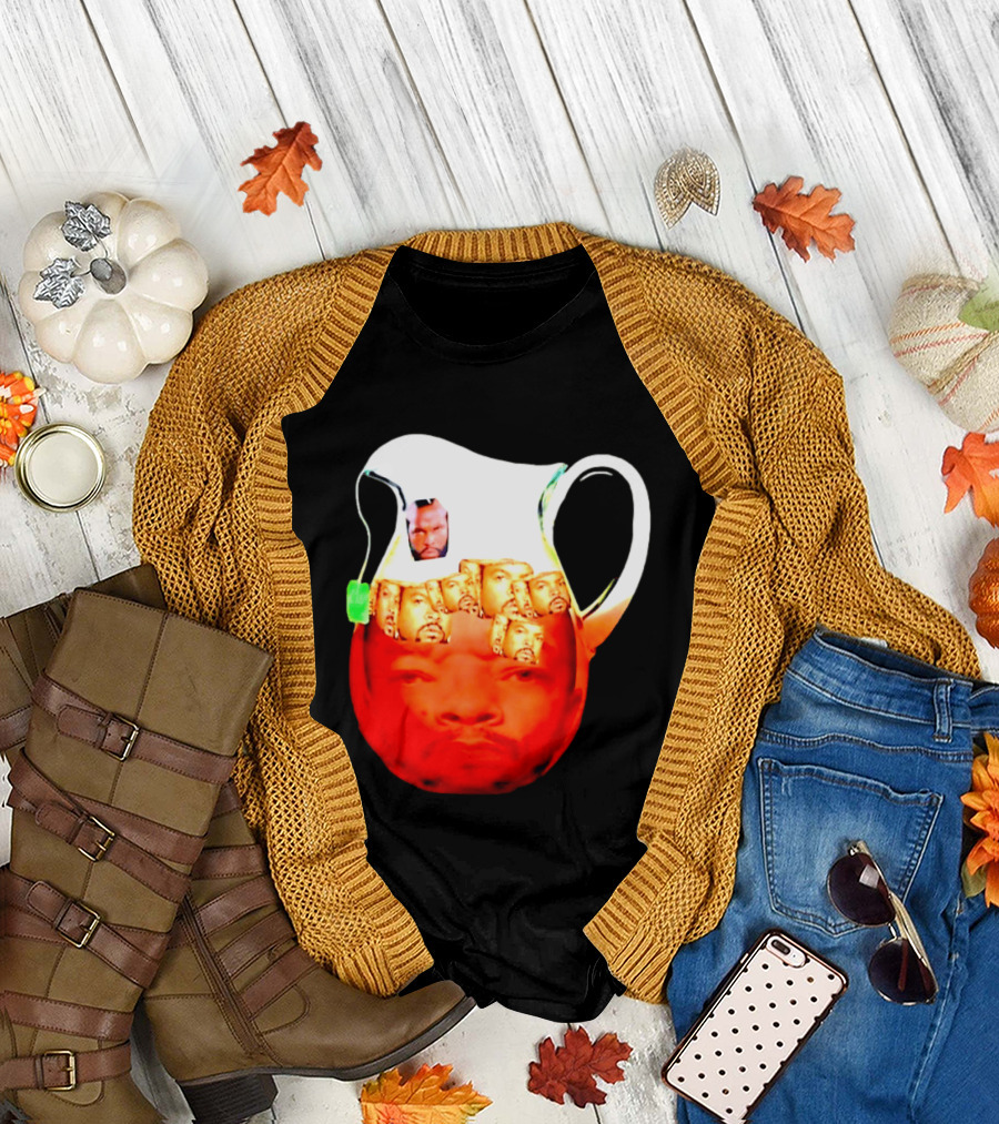Mr T Ice Cube Ice Tea Pitcher Meme T-Shirt
