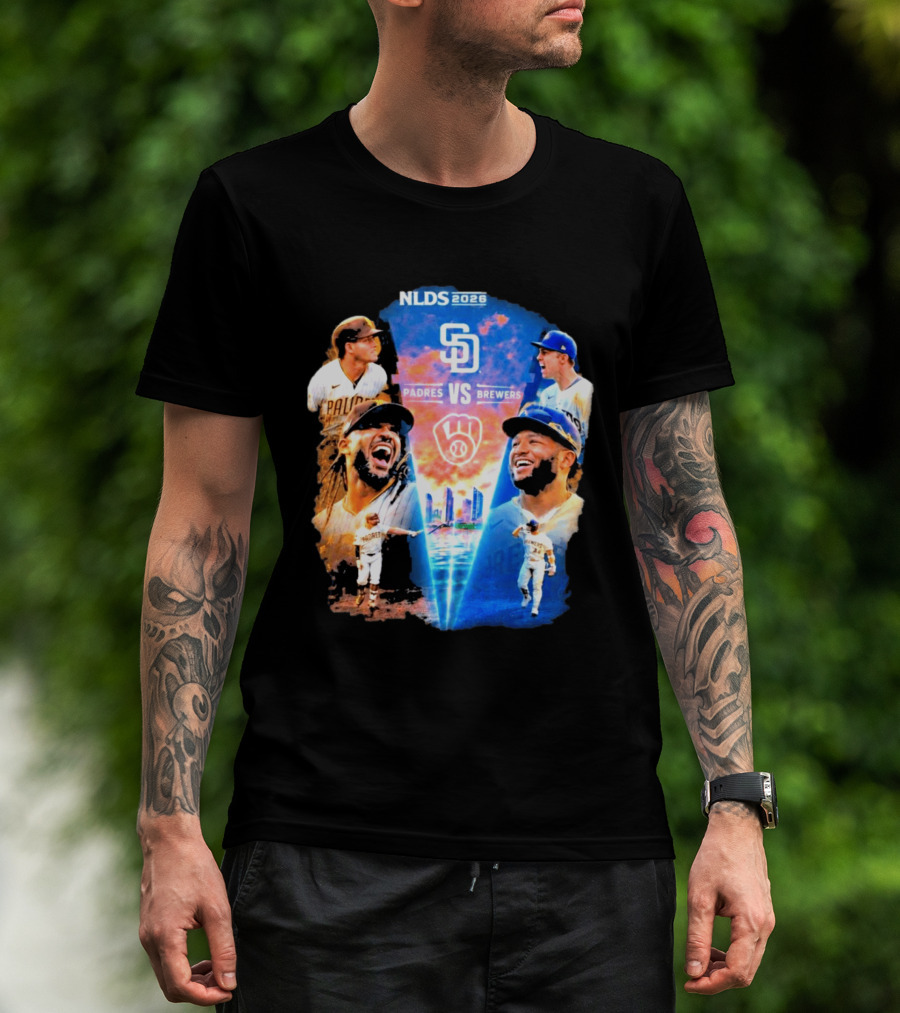 NLDS 2026 San Diego Padres Vs Milwaukee Brewers Showdown T-Shirt