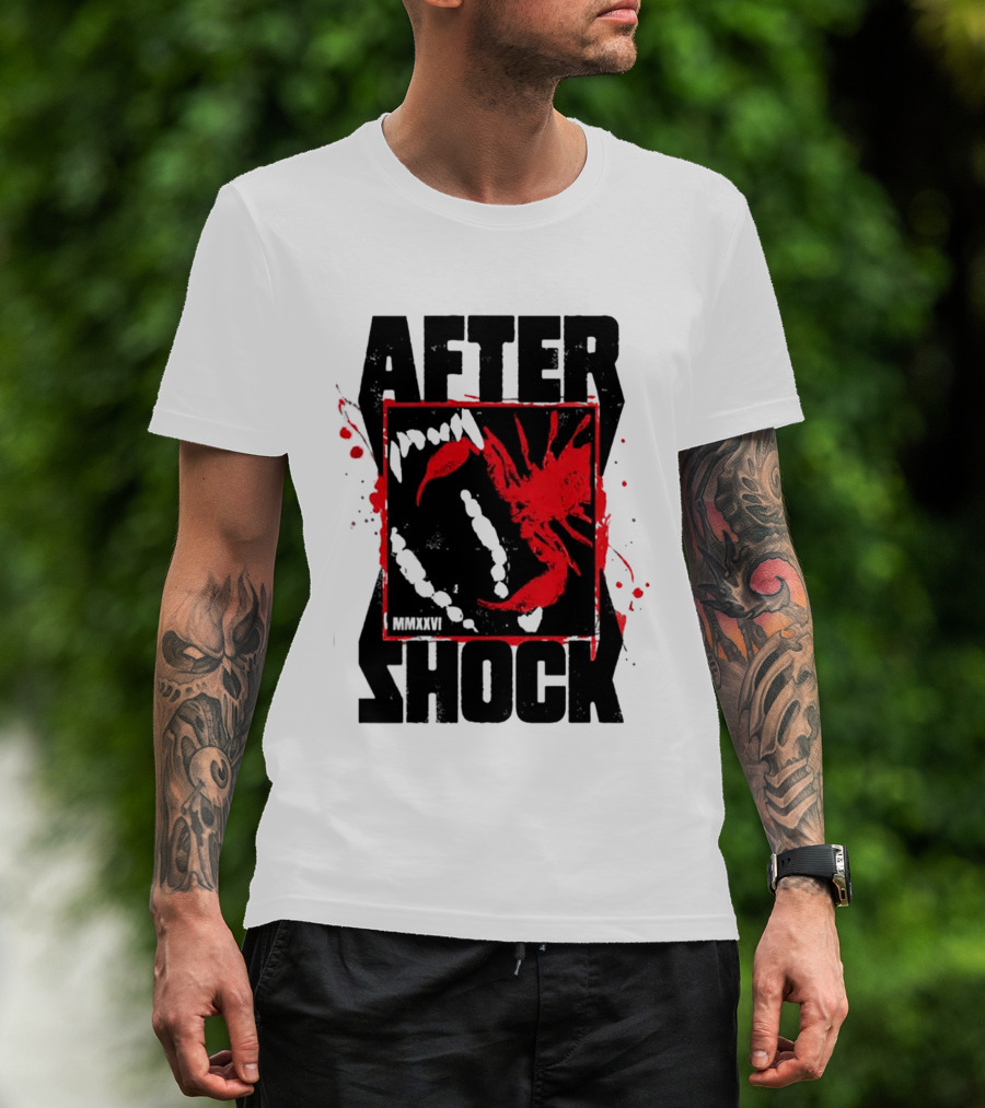 Aftershock Festival 2026 Sacramento CA October 1 4 2026 Scorpion XV Stinging Bite T-Shirt