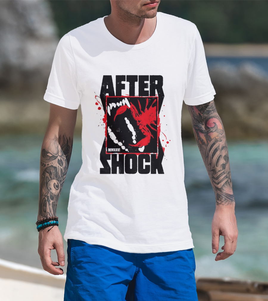 Aftershock Festival 2026 Sacramento CA October 1 4 2026 Scorpion XV Stinging Bite T-Shirt