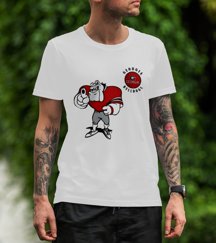 Georgia Bulldogs 2026 NCAA Tailgater Hometown Football Mascot Georgia T-Shirt