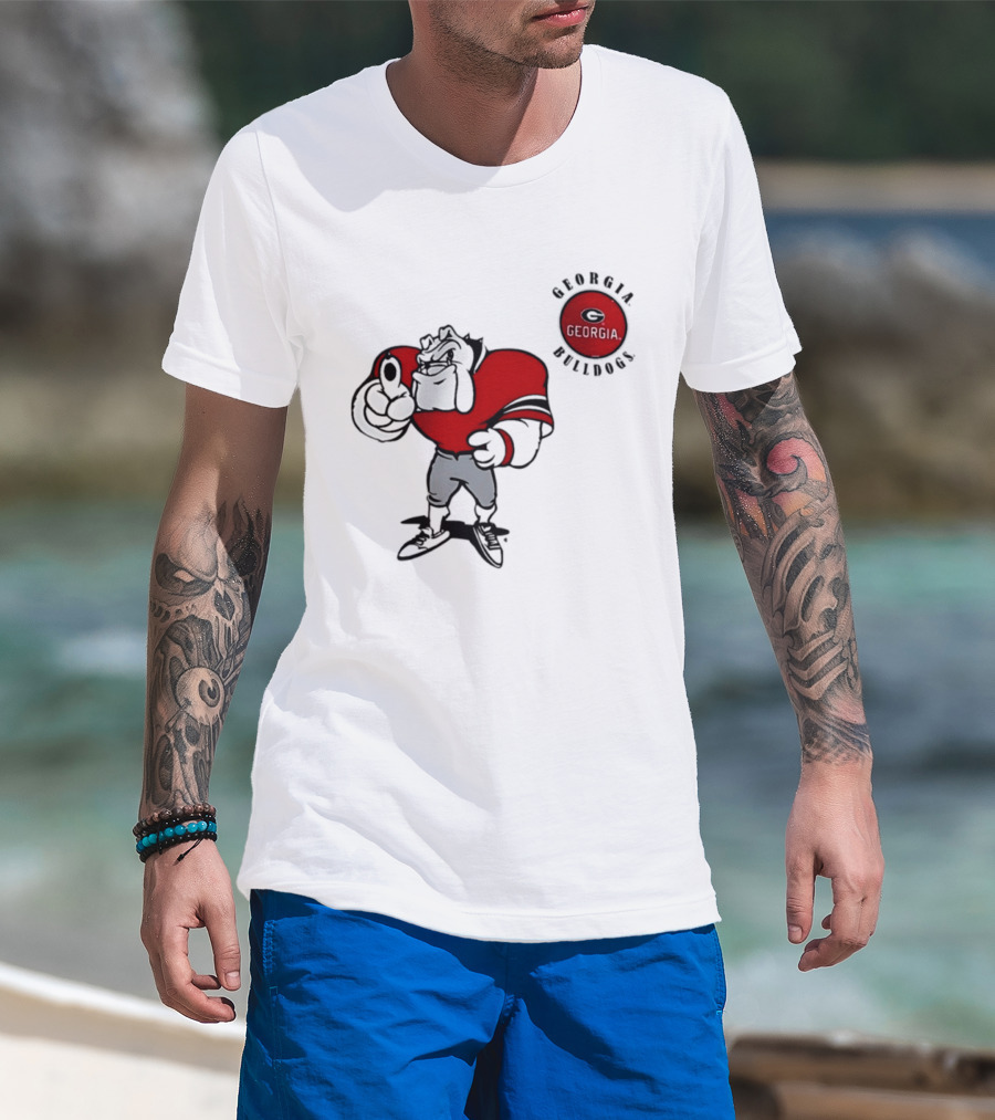 Georgia Bulldogs 2026 NCAA Tailgater Hometown Football Mascot Georgia T-Shirt