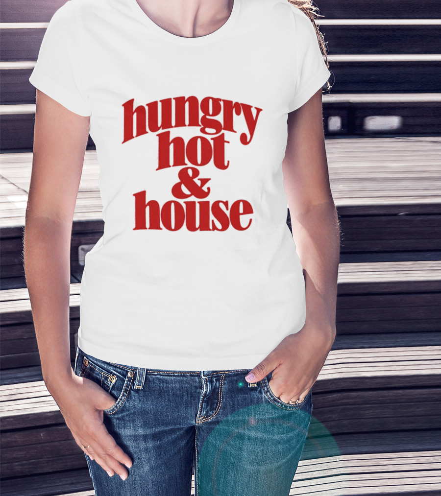Hungry Hot House Food Red T-Shirt