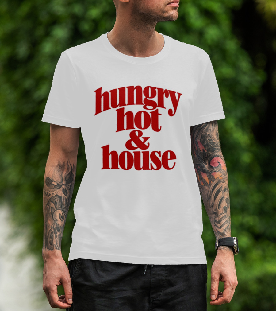 Hungry Hot House Food Red T-Shirt
