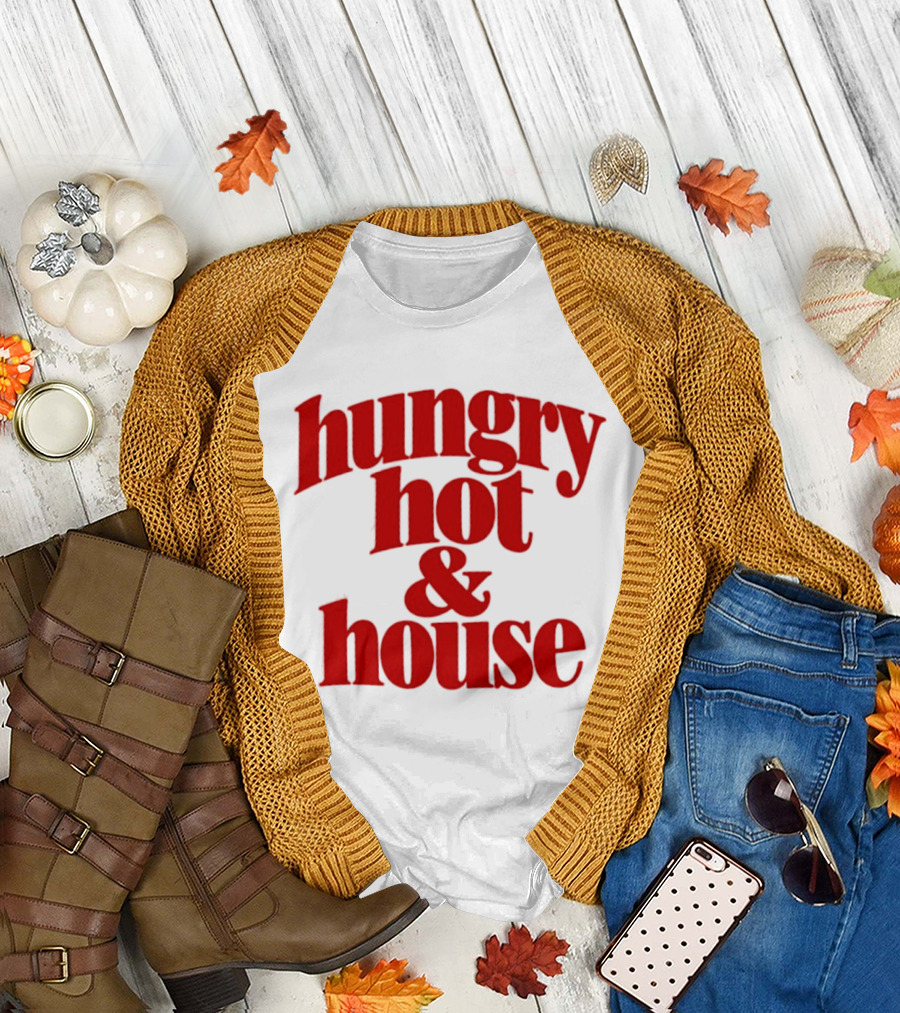 Hungry Hot House Food Red T-Shirt