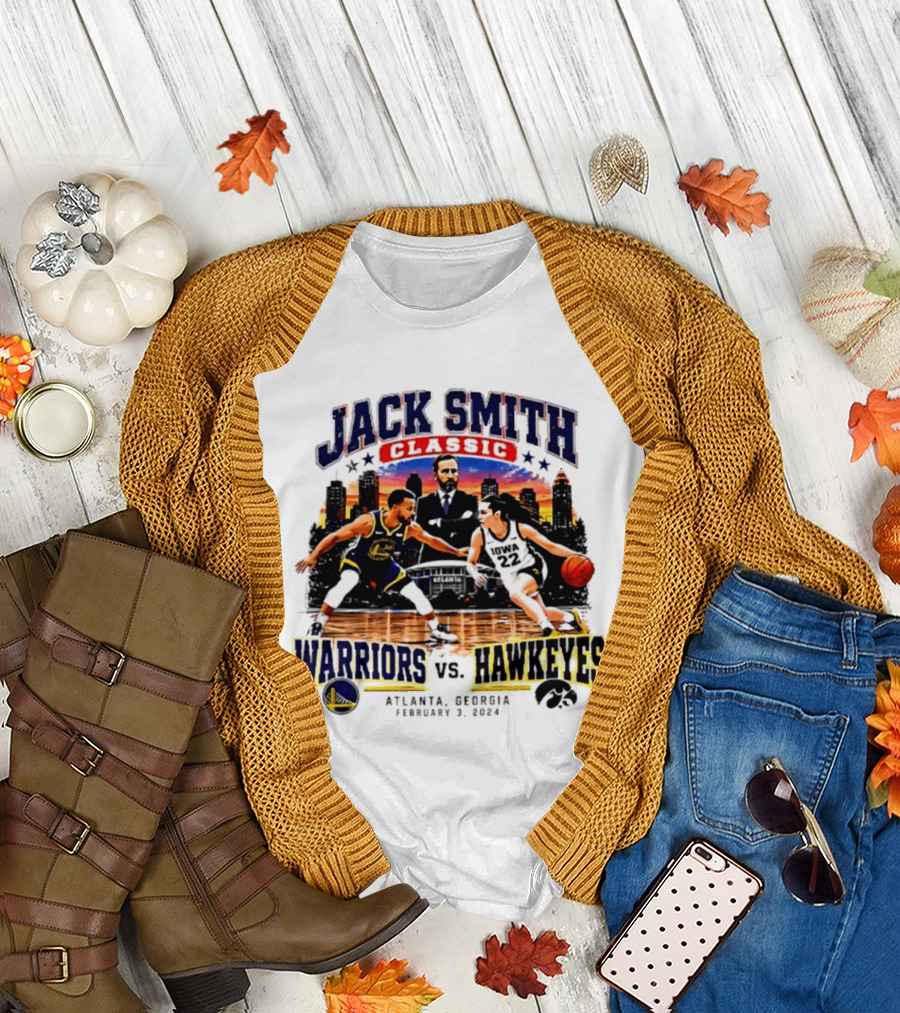 Jack Smith Classic Warriors Vs Hawkeyes Atlanta February 3 2024 T-Shirt