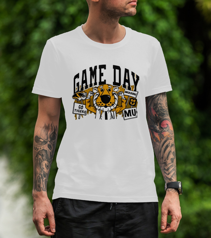 Missouri Tigers 2026 NCAA Game Day Go Tigers MU T-Shirt