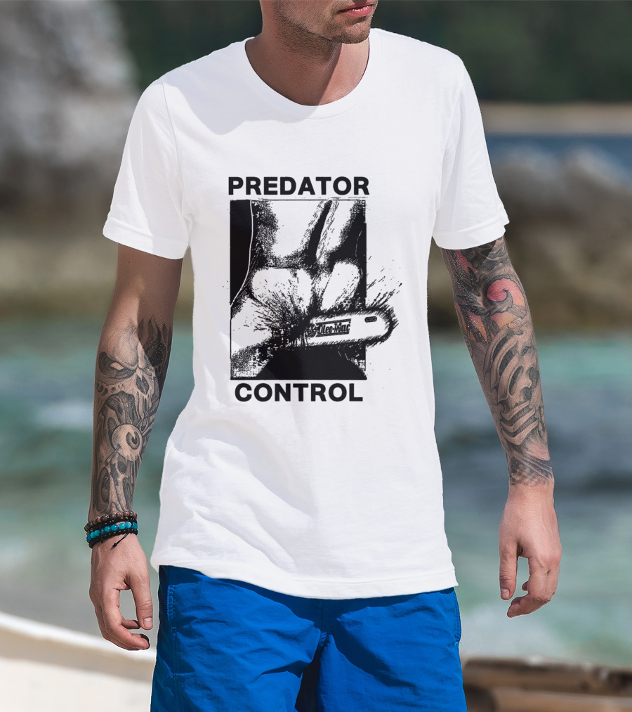 Predator Control Chainsaw T-Shirt
