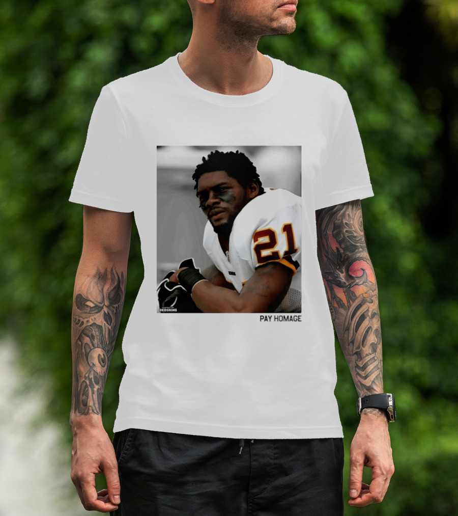 Sean Taylor 21 Washington Redskins Pay Homage Player T-Shirt