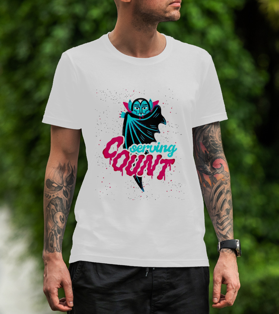 Serving Cunt Dracula Vampire Pastel Gothic Halloween T-Shirt