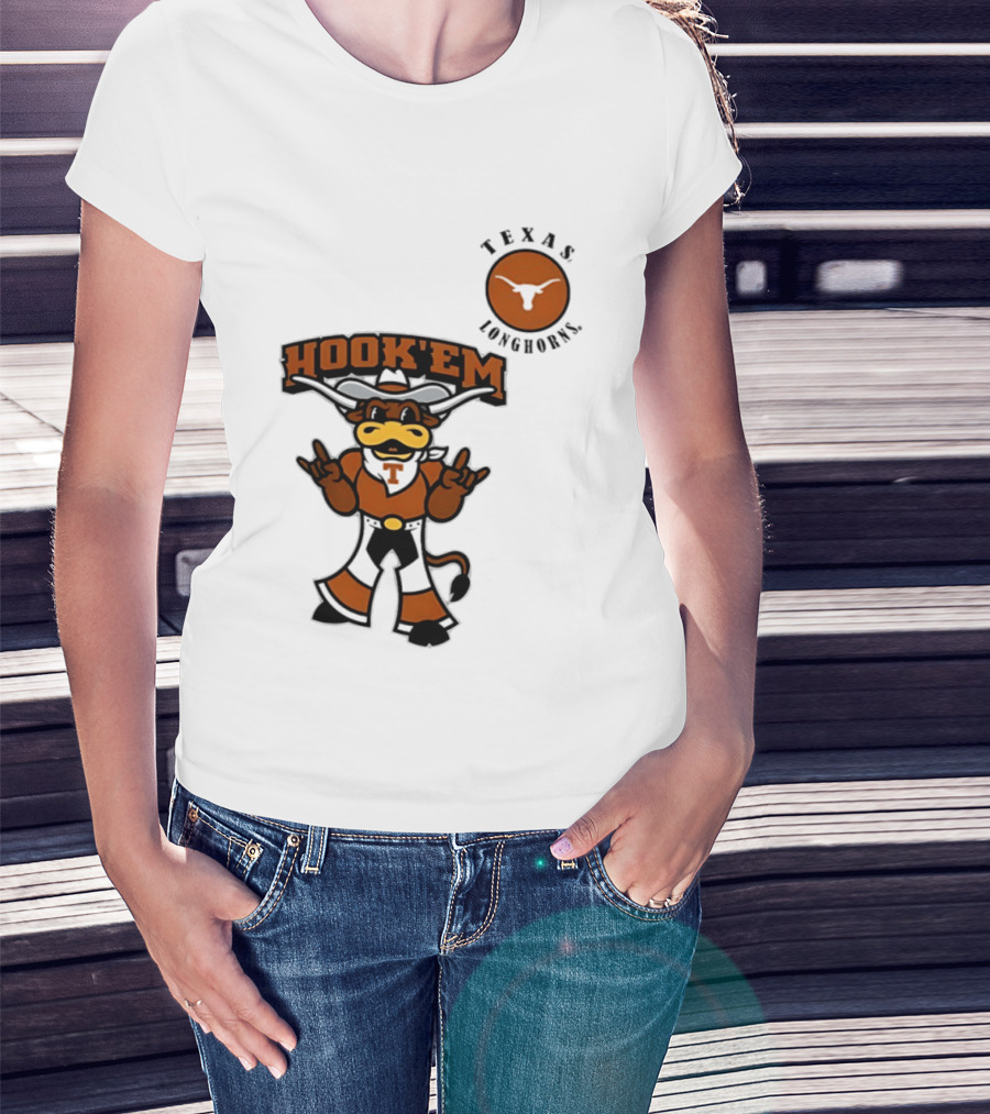 Texas Longhorns Hook'Em 2026 NCAA Tailgater Hometown T-Shirt