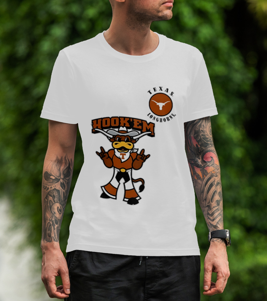 Texas Longhorns Hook'Em 2026 NCAA Tailgater Hometown T-Shirt