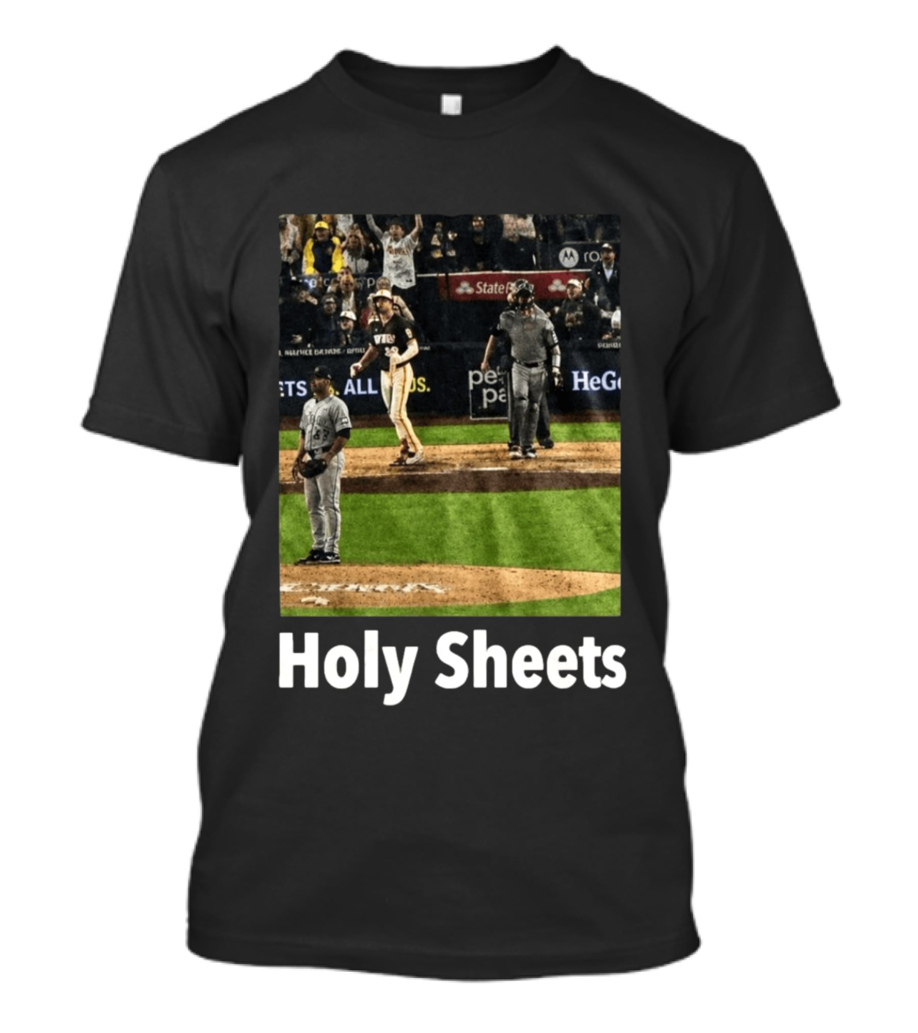 Ty France Holy Sheets Baseball Moment Fan Celebration T-Shirt