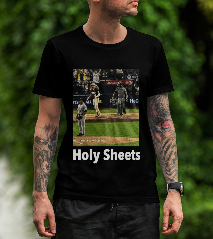 Ty France Holy Sheets Baseball Moment Fan Celebration T-Shirt