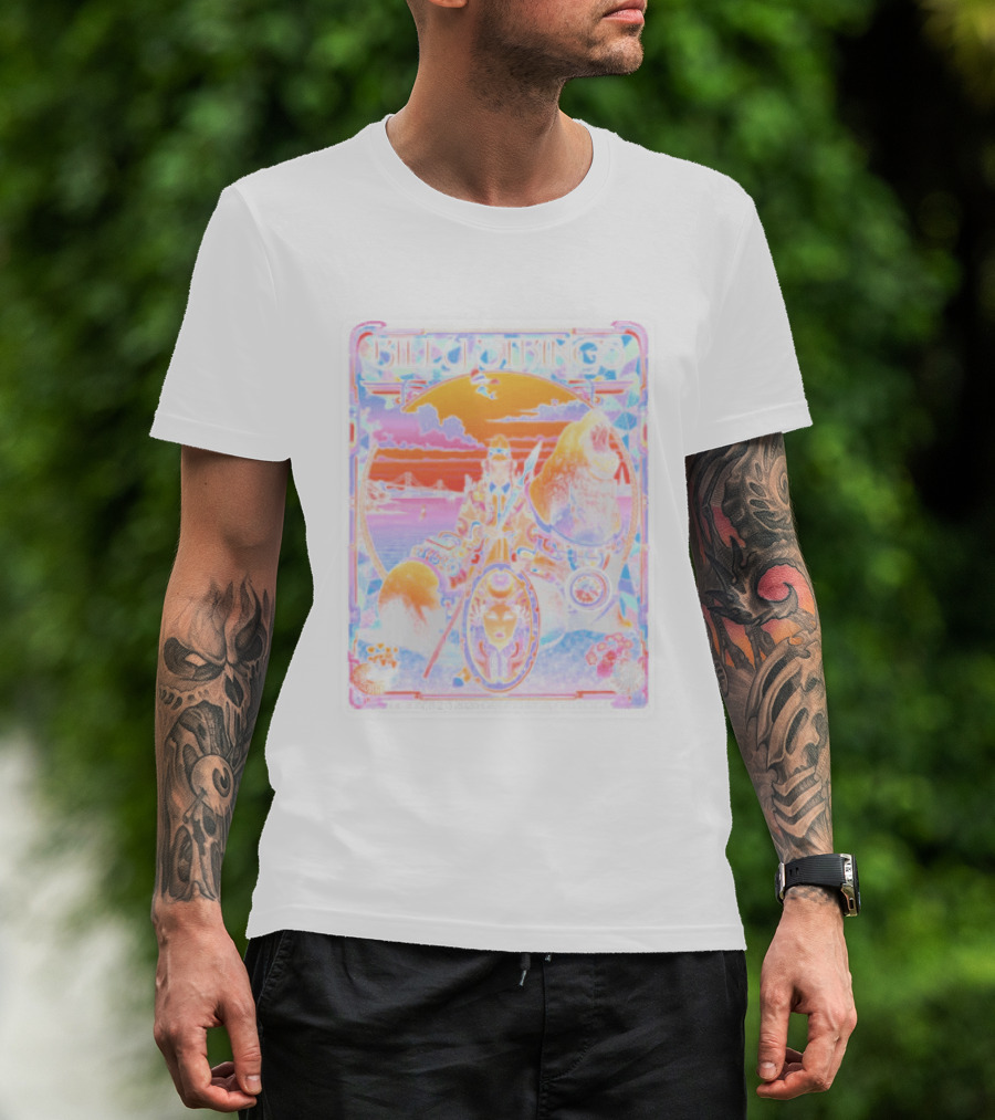 Billy Strings Psychedelic Concert Oakland Arena 2026 Peaceful Warrior And Cosmic T-Shirt