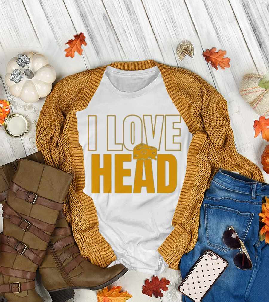 I Love Head Cheese Green Bay Packers T-Shirt