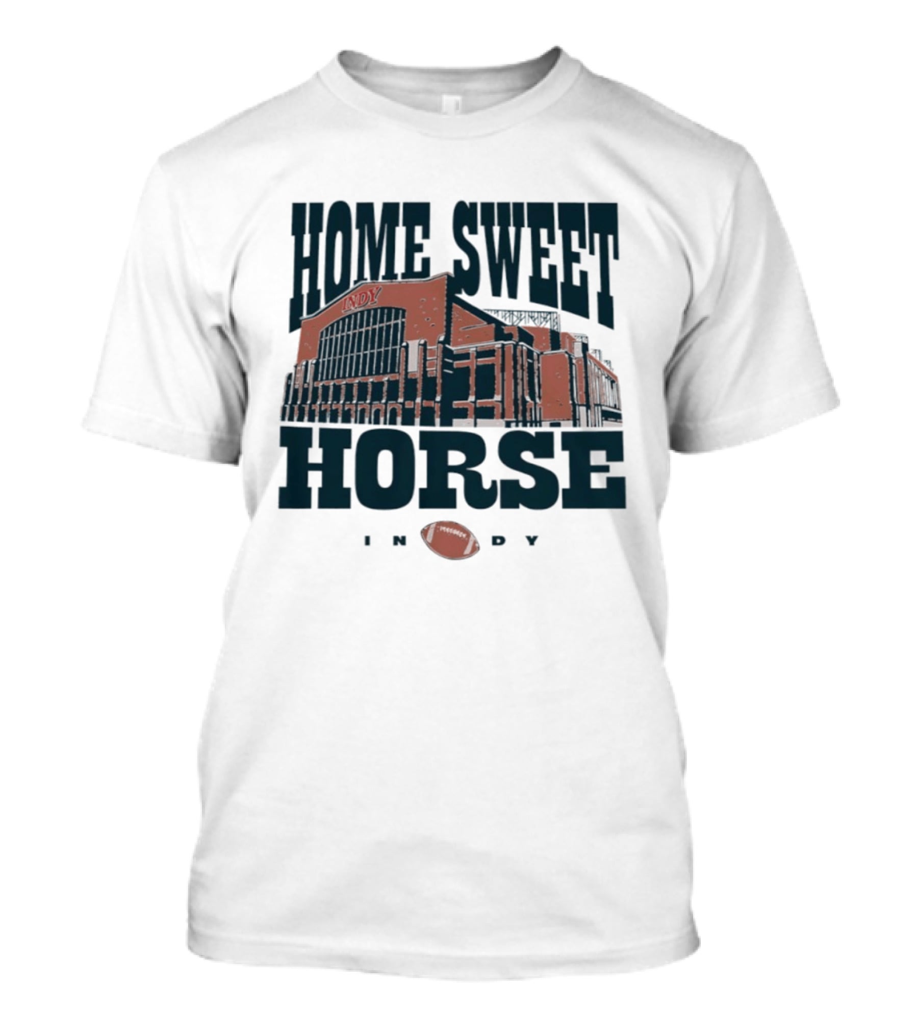 Indianapolis Colts Home Sweet Horse Indy Football Stadium T-Shirt