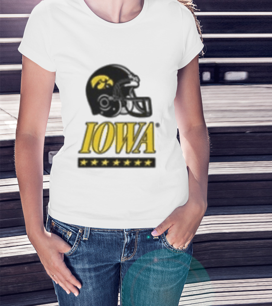 Iowa Hawkeyes Helmet 2026 ESPN College Gameday Runner T-Shirt