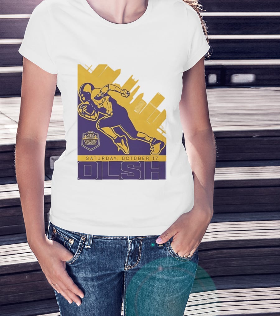 Olsh Football Classic Saturday October 17 City Skyline T-Shirt