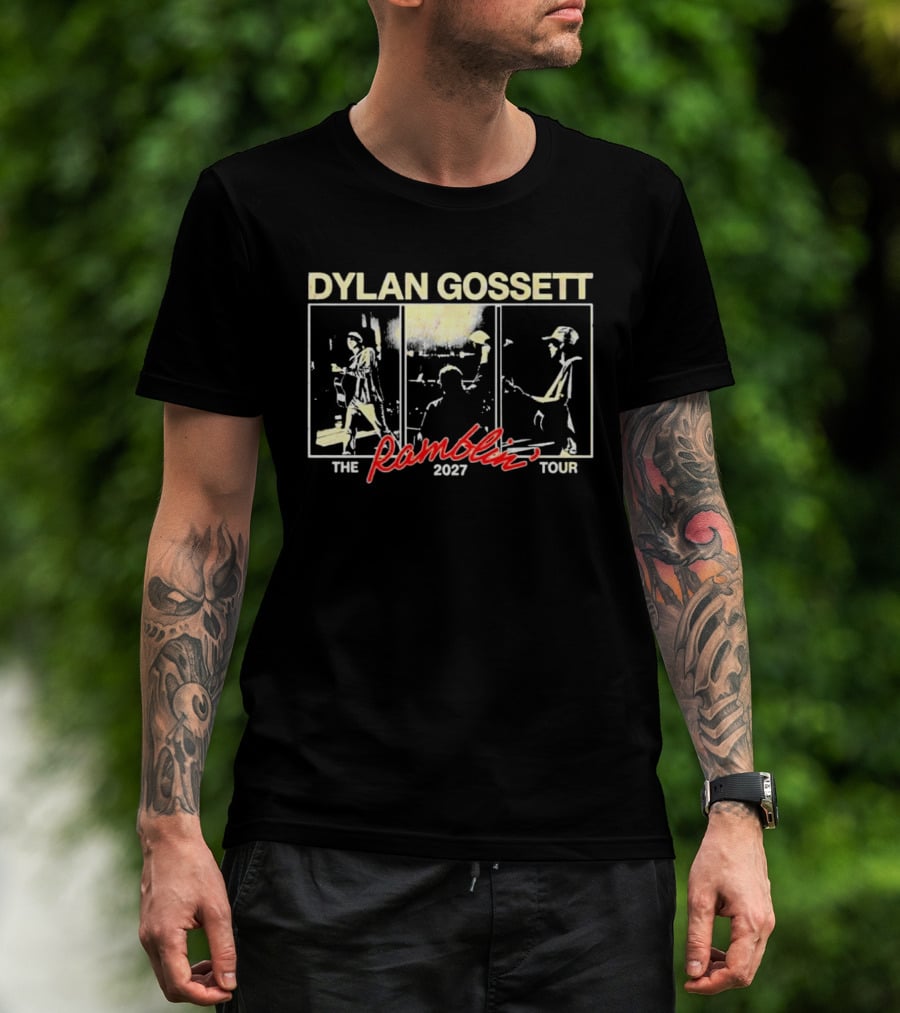 Dylan Gossett Ramblin 2027 Tour T-Shirt