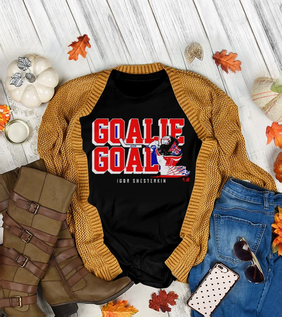 Goalie Goal Igor Shesterkin New York 31 T-Shirt