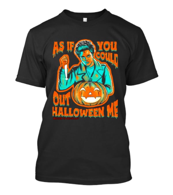Robert Pattinson As If You Could Out Halloween Me Knife Pumpkin T-Shirt