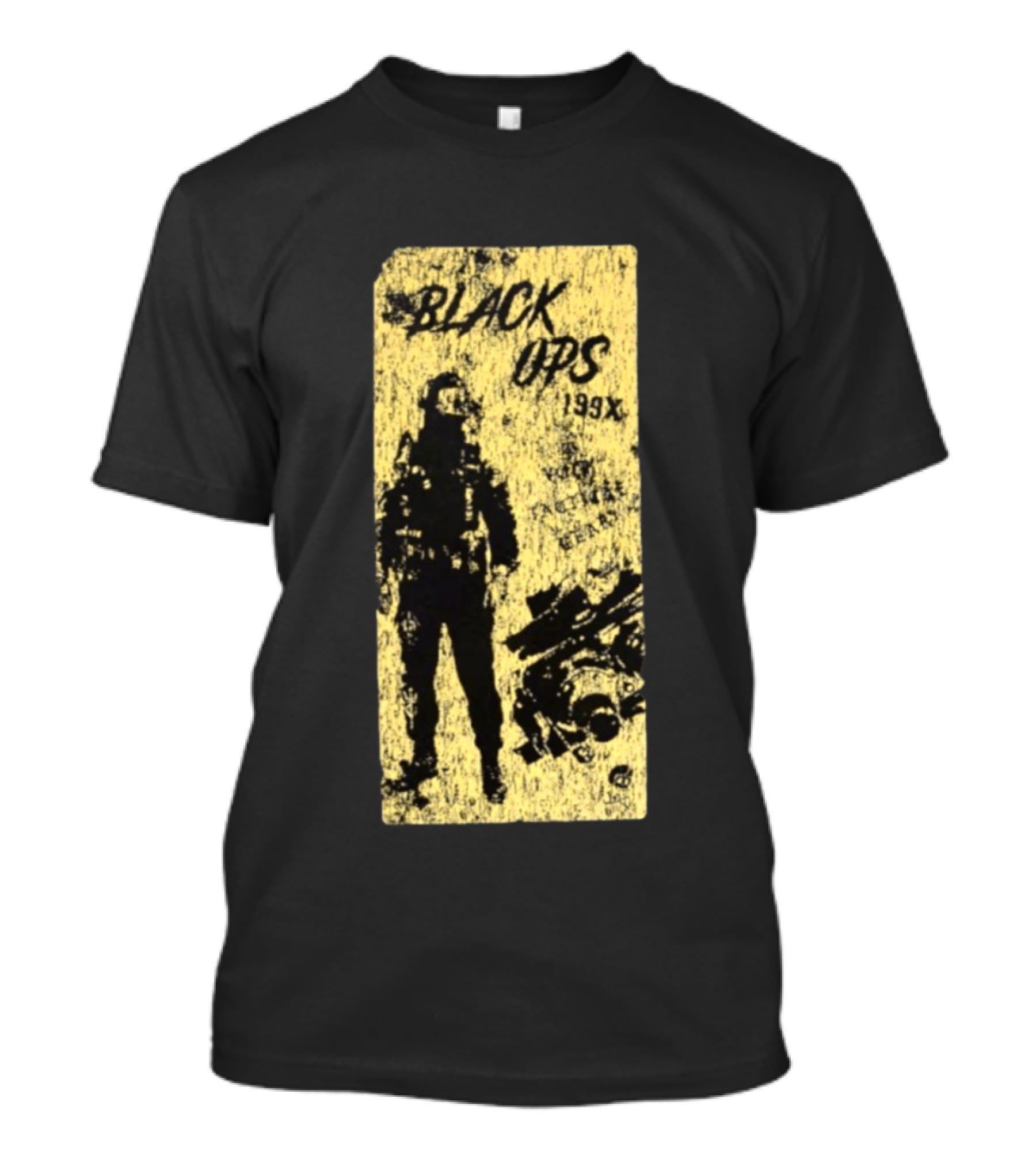 Black Ops 199X Volt Tactical Gear And Soldier T-Shirt