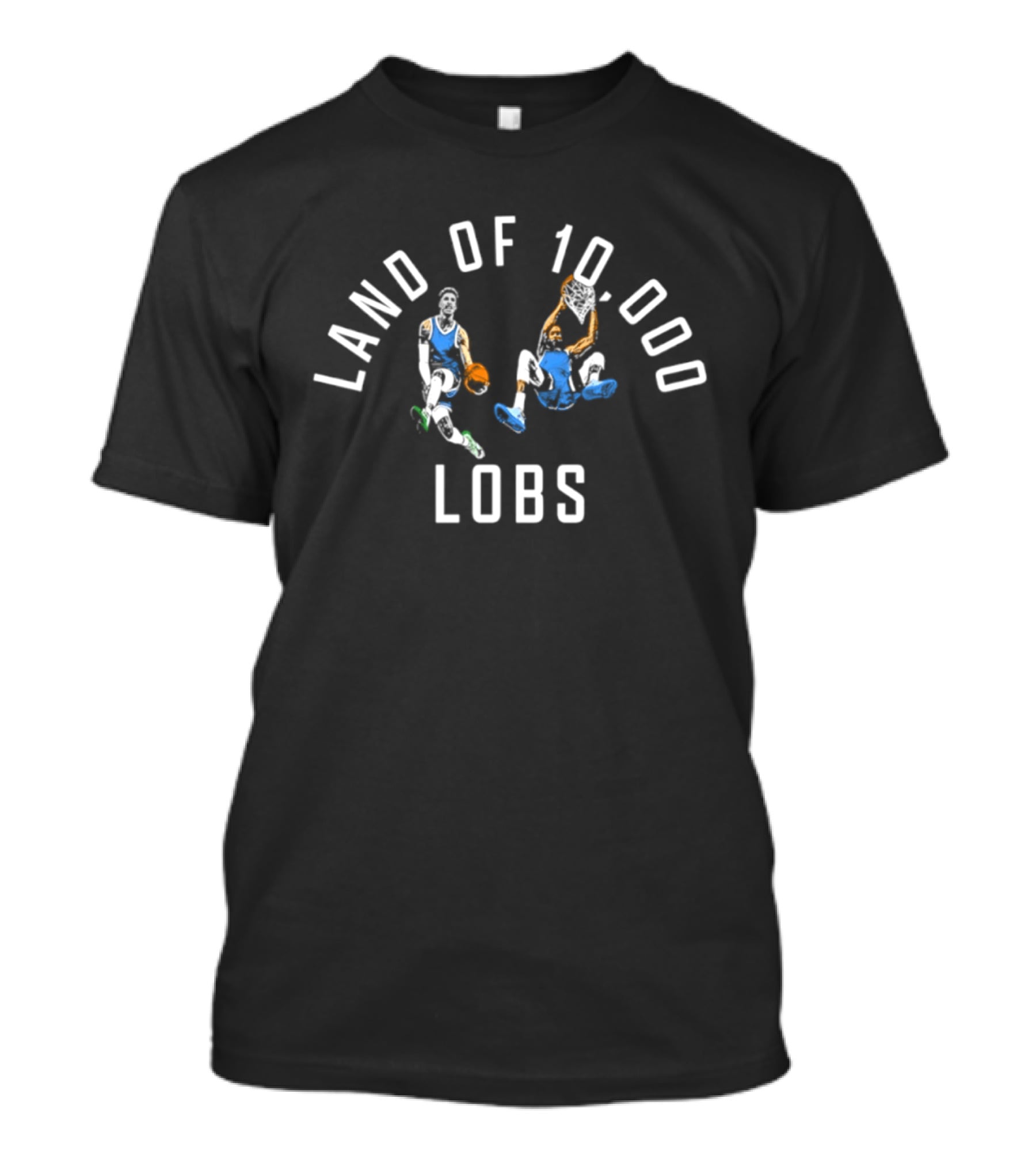 Minnesota Timberwolves Land Of 10000 Lobs Basketball Players T-Shirt