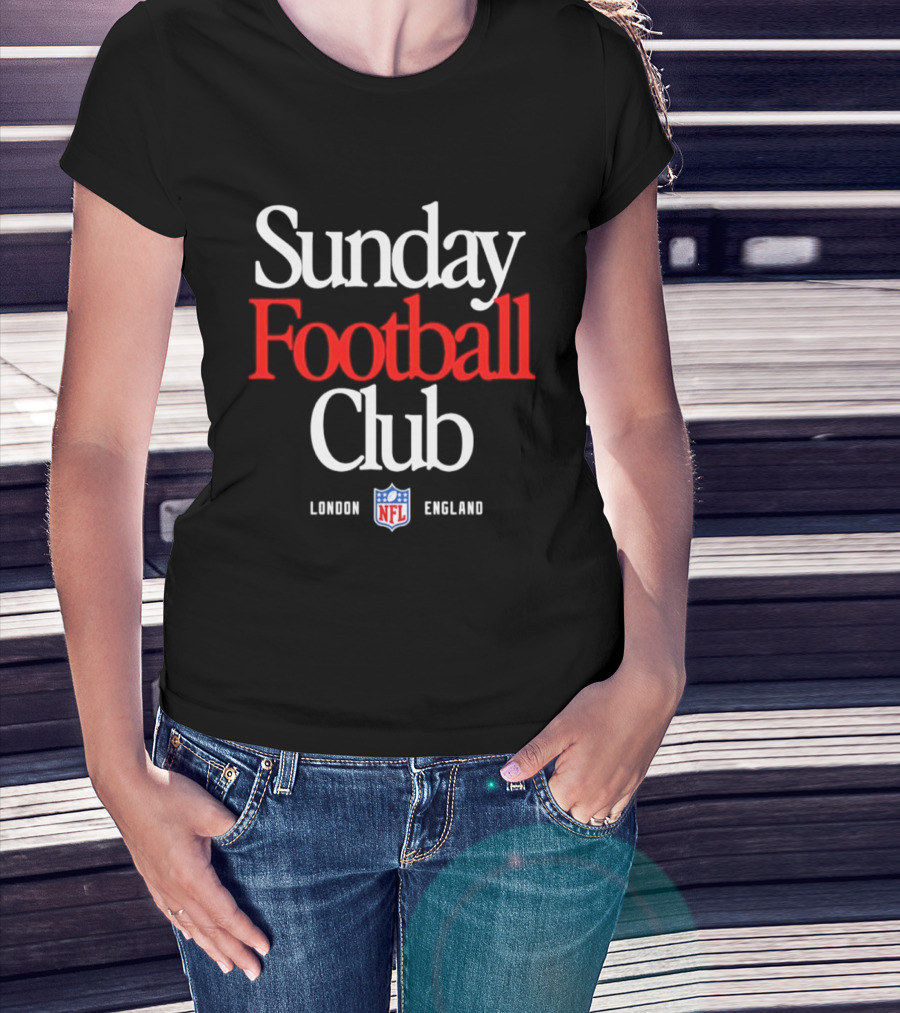 Sunday Football Club 2026 NFL London England T-Shirt