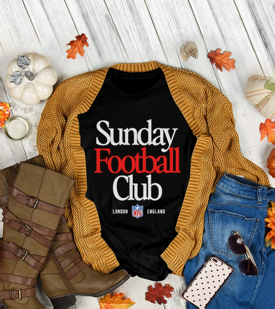Sunday Football Club 2026 NFL London England T-Shirt