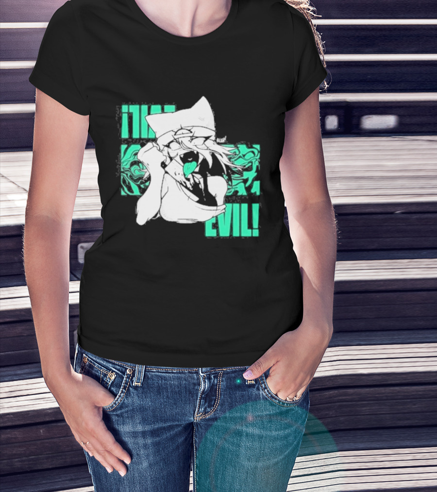 Issbrokie Neon Glow EVIL! Mysterious Aura Transformation T-Shirt