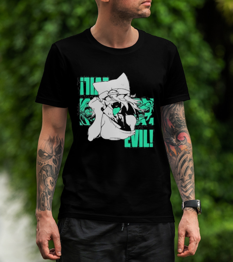 Issbrokie Neon Glow EVIL! Mysterious Aura Transformation T-Shirt