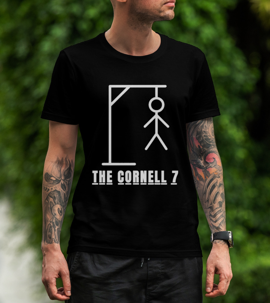 The Cornell 7 Stick Figure Hangman T-Shirt