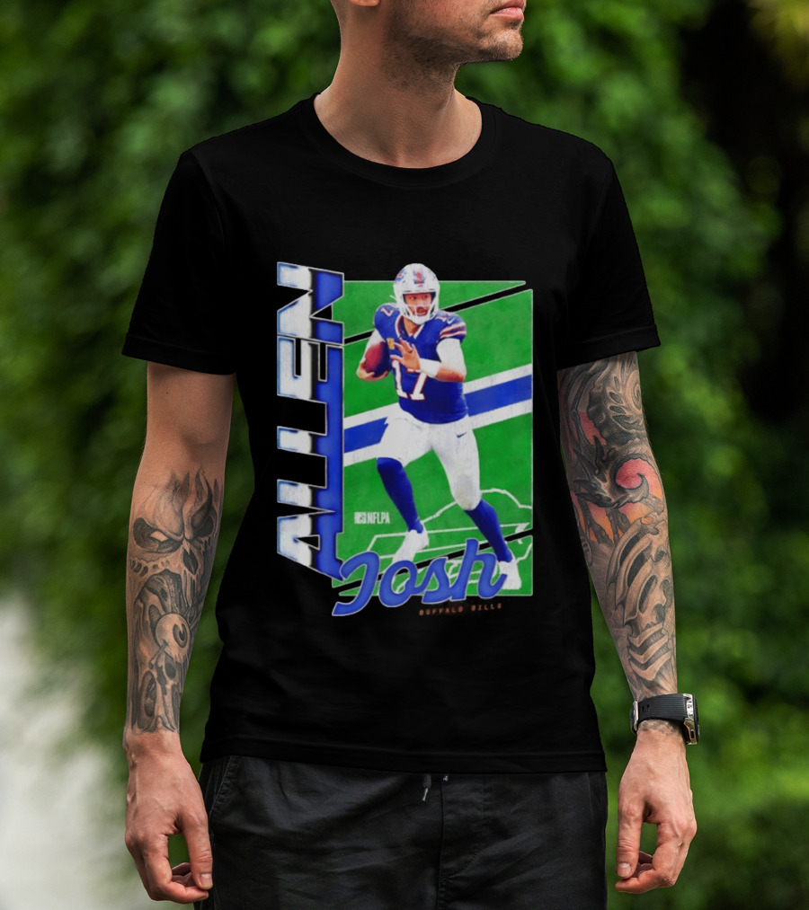 Josh Allen NFLPA Buffalo Bills NFL Player Moment 2026 T-Shirt