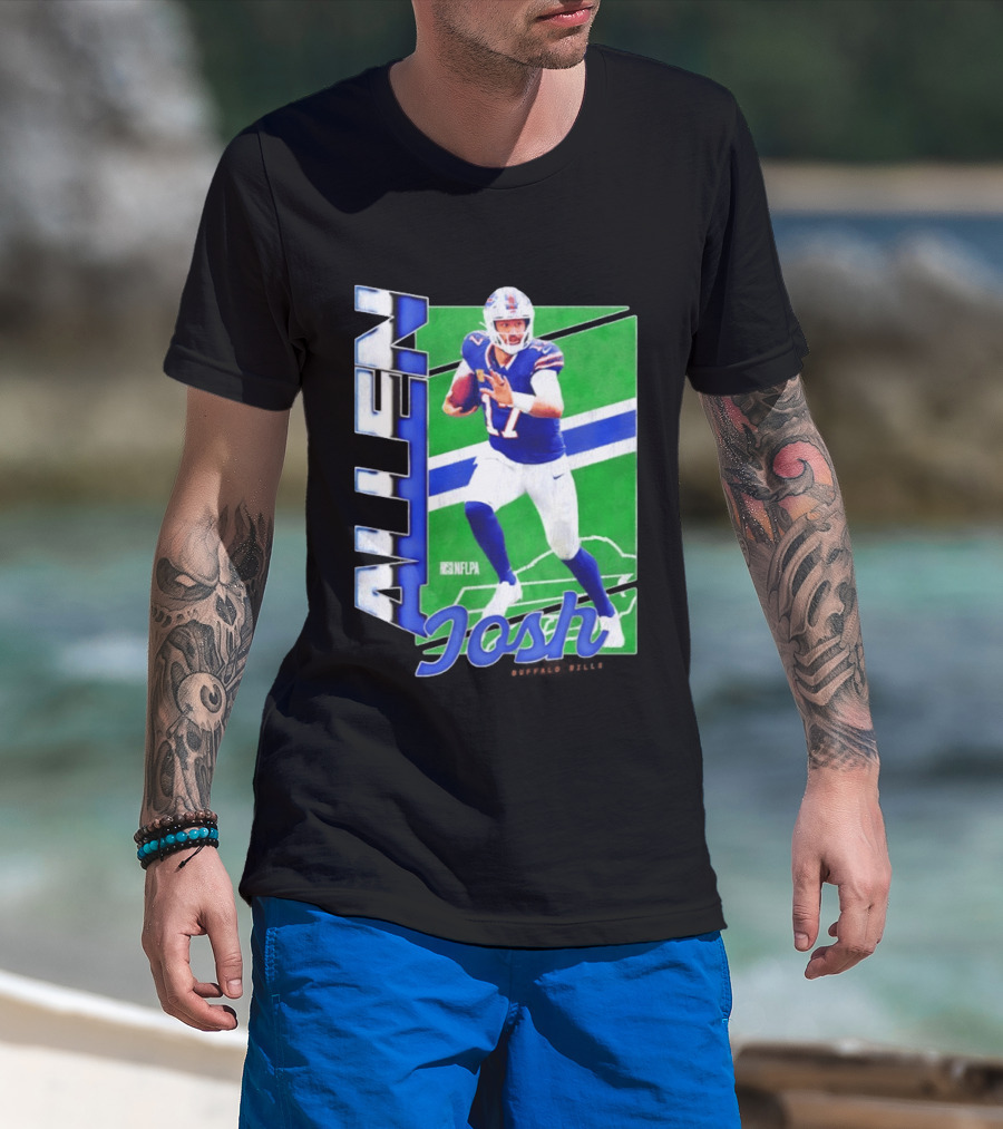 Josh Allen NFLPA Buffalo Bills NFL Player Moment 2026 T-Shirt