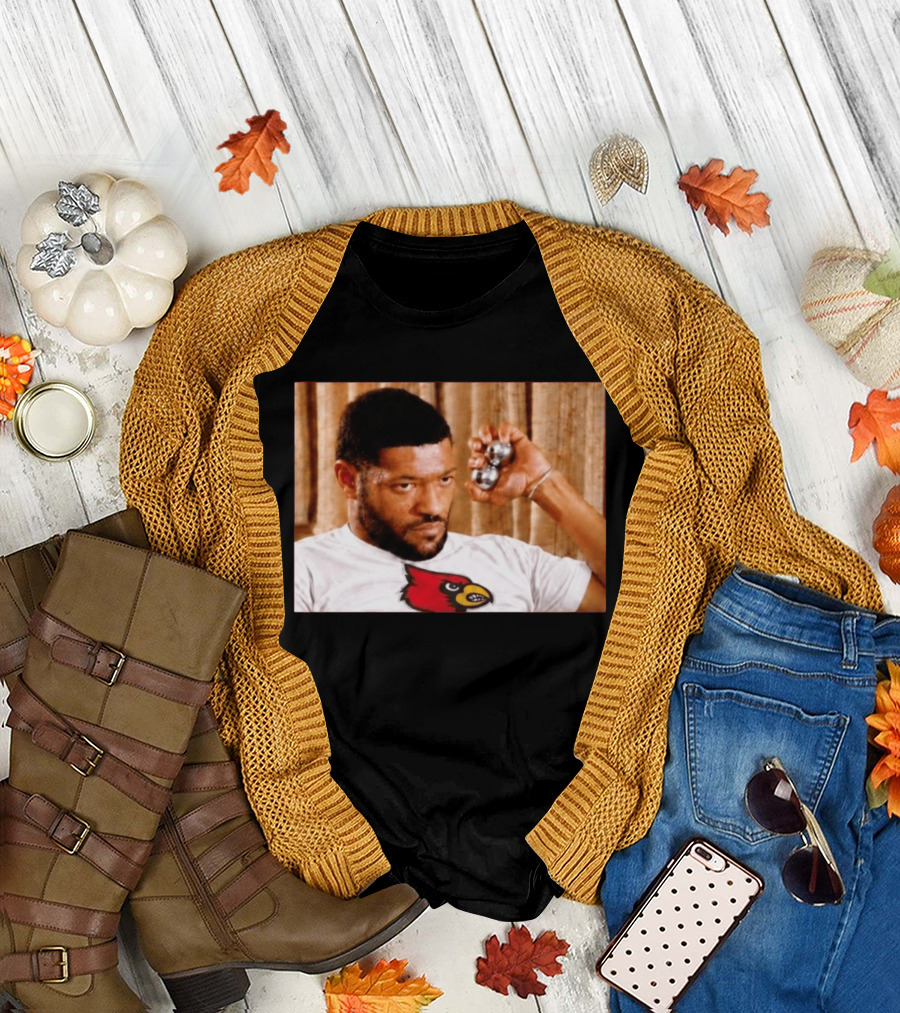 Laurence Fishburne Louisville Cardinals Mood Team Spirit T-Shirt