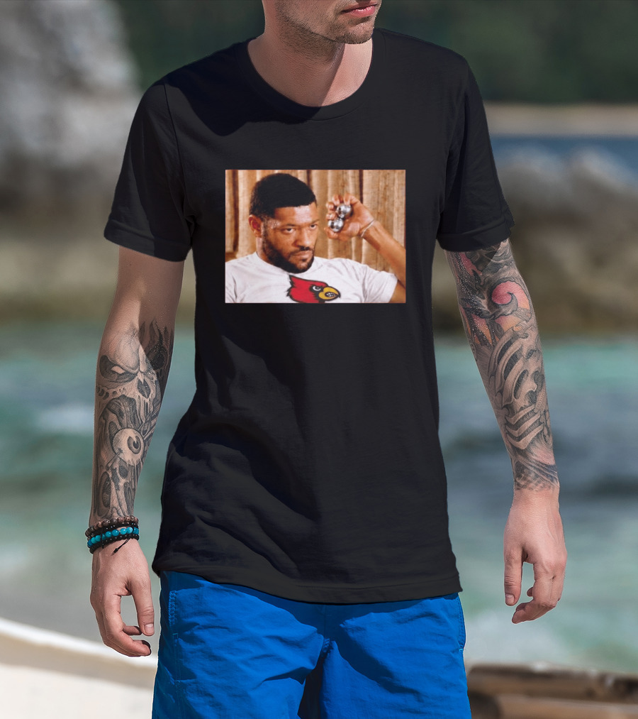 Laurence Fishburne Louisville Cardinals Mood Team Spirit T-Shirt