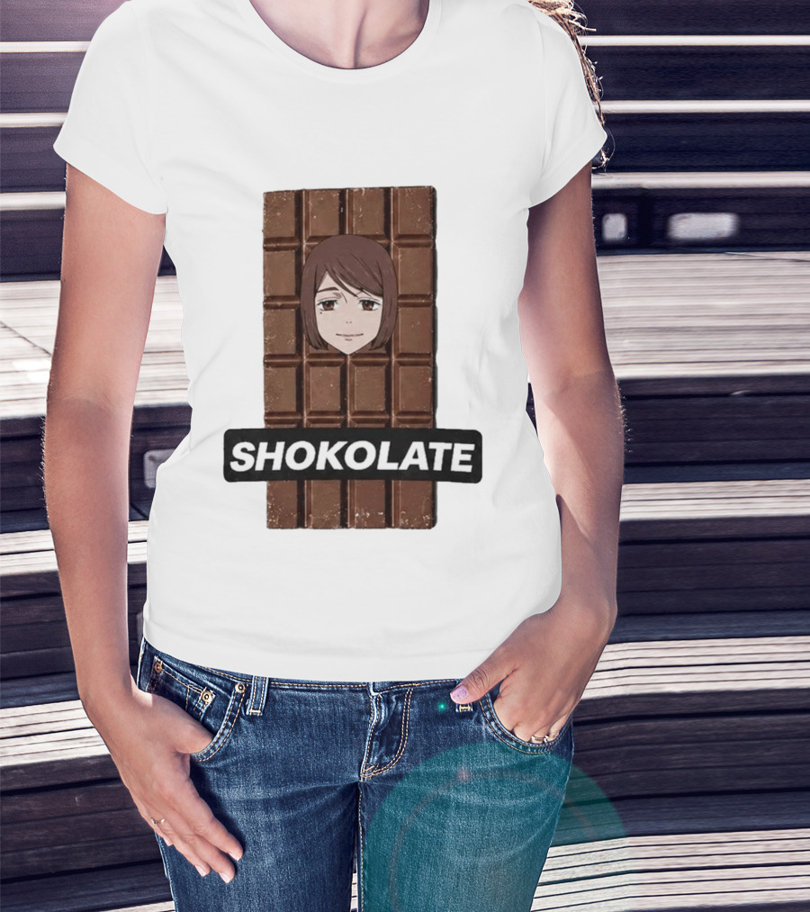Shoko Ieiri Shokolate Jujutsu Kaisen Chocolate Bar T-Shirt