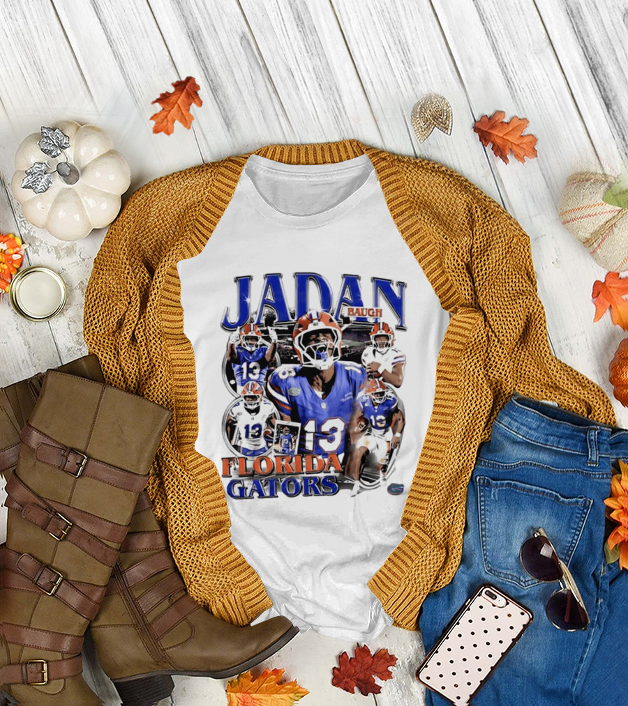 Jadan Baugh Florida Gators 2026 NCAA Football 90s Bootleg T-Shirt
