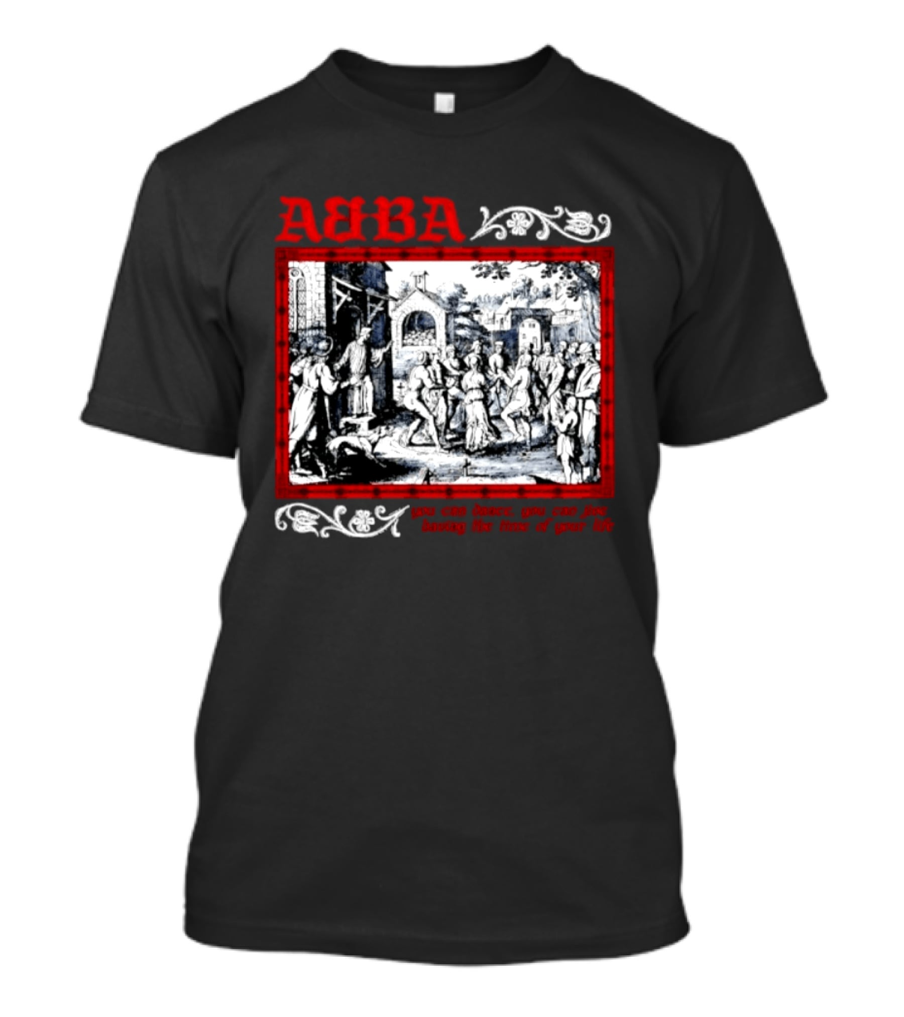 ABBA You Can Dance Jive Having The Time Of Your Life T-Shirt