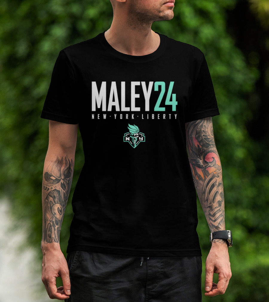 Anneli Maley 24 New York Liberty WNBA T-Shirt